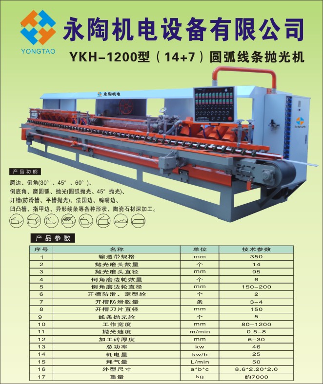 圓弧線(xiàn)條拋光機